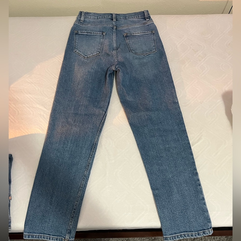 Blue fashion Nova jeans